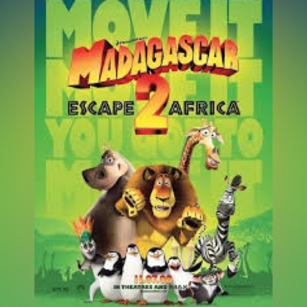 🎥 3 for $5 🎥 Madagascar 2: Escape to Africa DVD